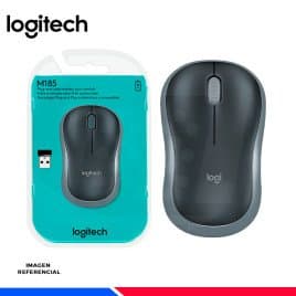 Mouse Logitech M185 Inalámbrico Negro