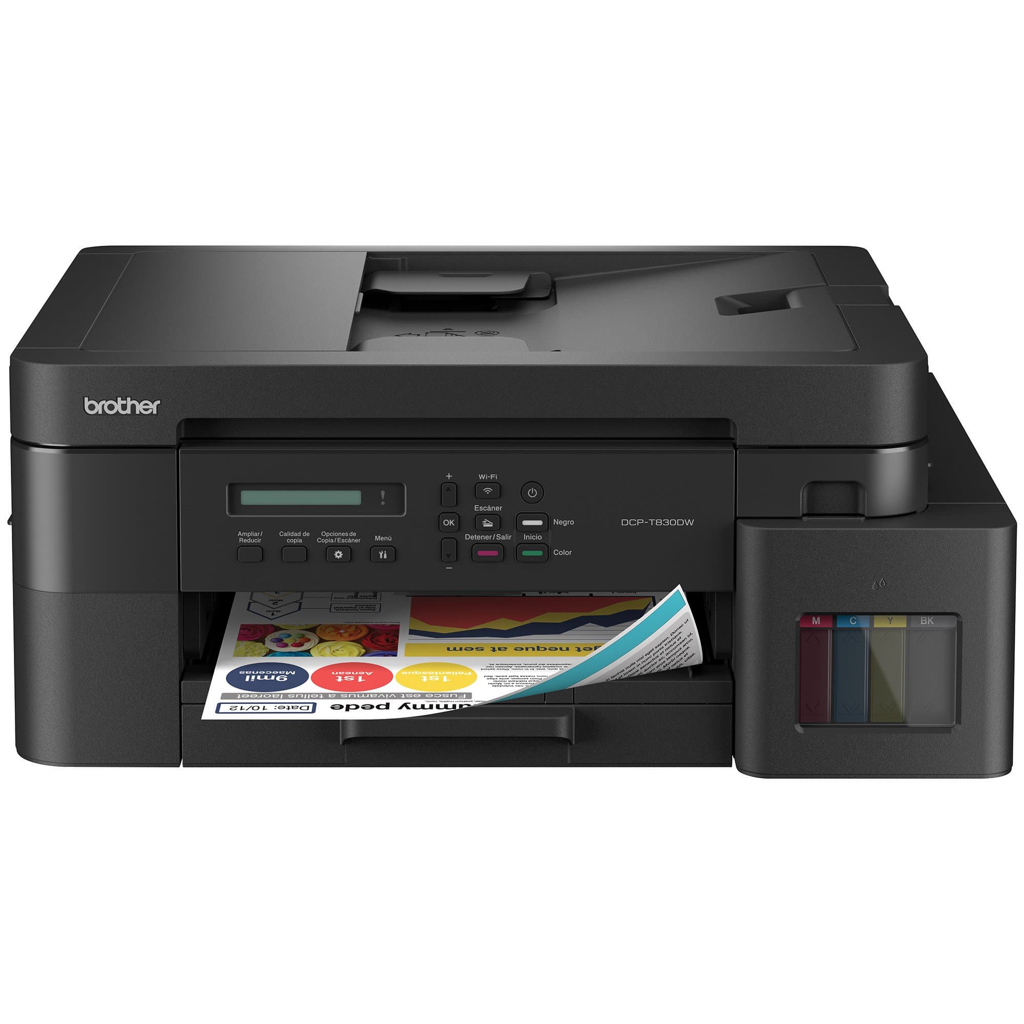 Impresora multifuncional Brother DCP-T830DW (impresión