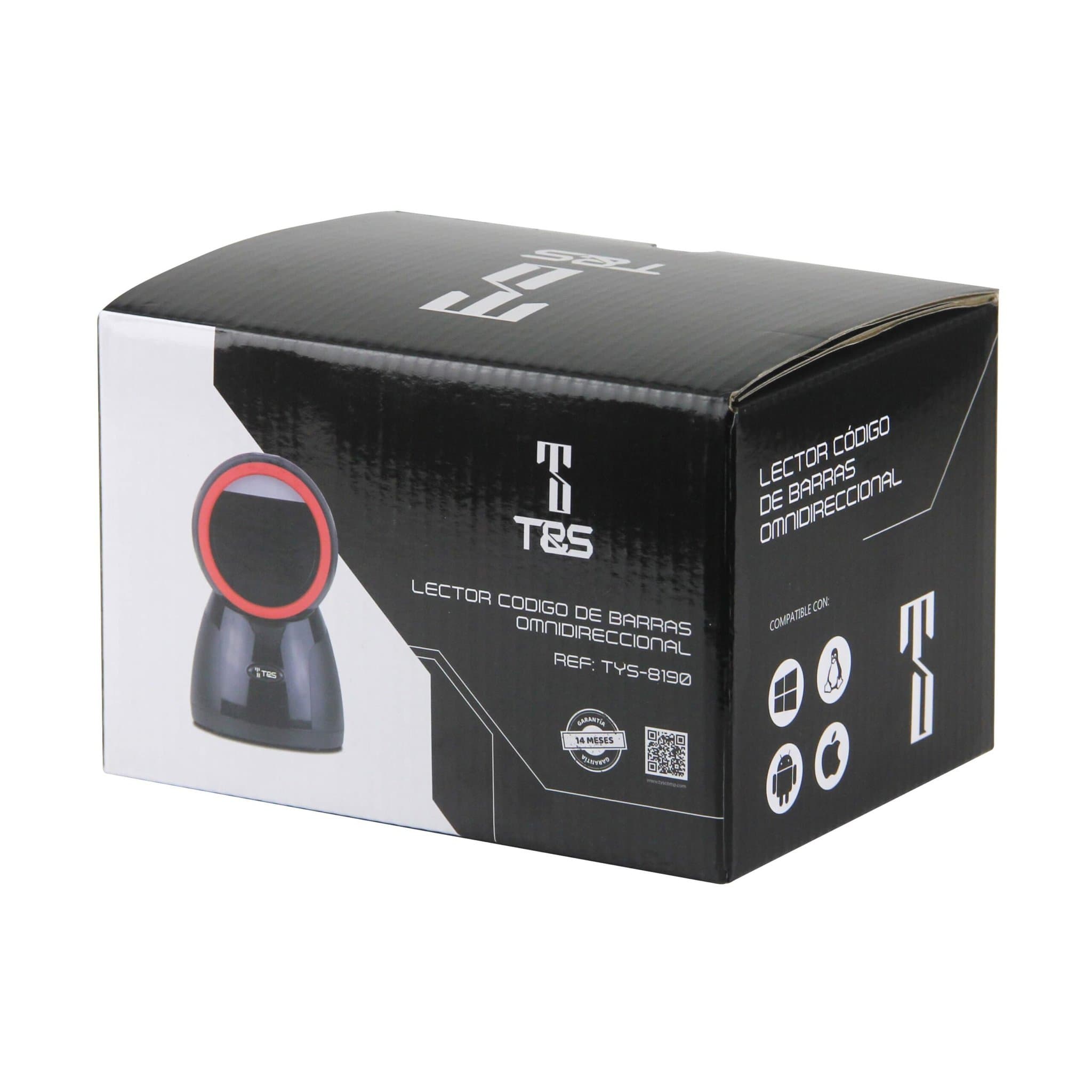 T&S Lector de Codigo de Barras T&S 8190 Omnidireccional (1D
