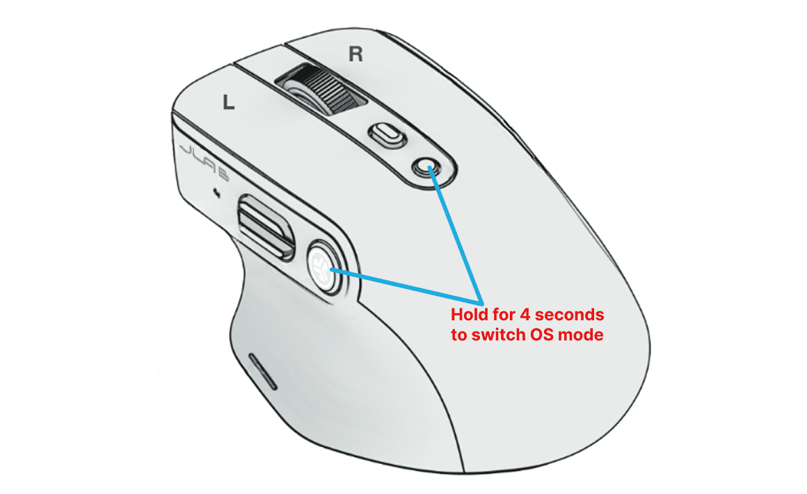 Mouse Jaltech 110573 Botones
