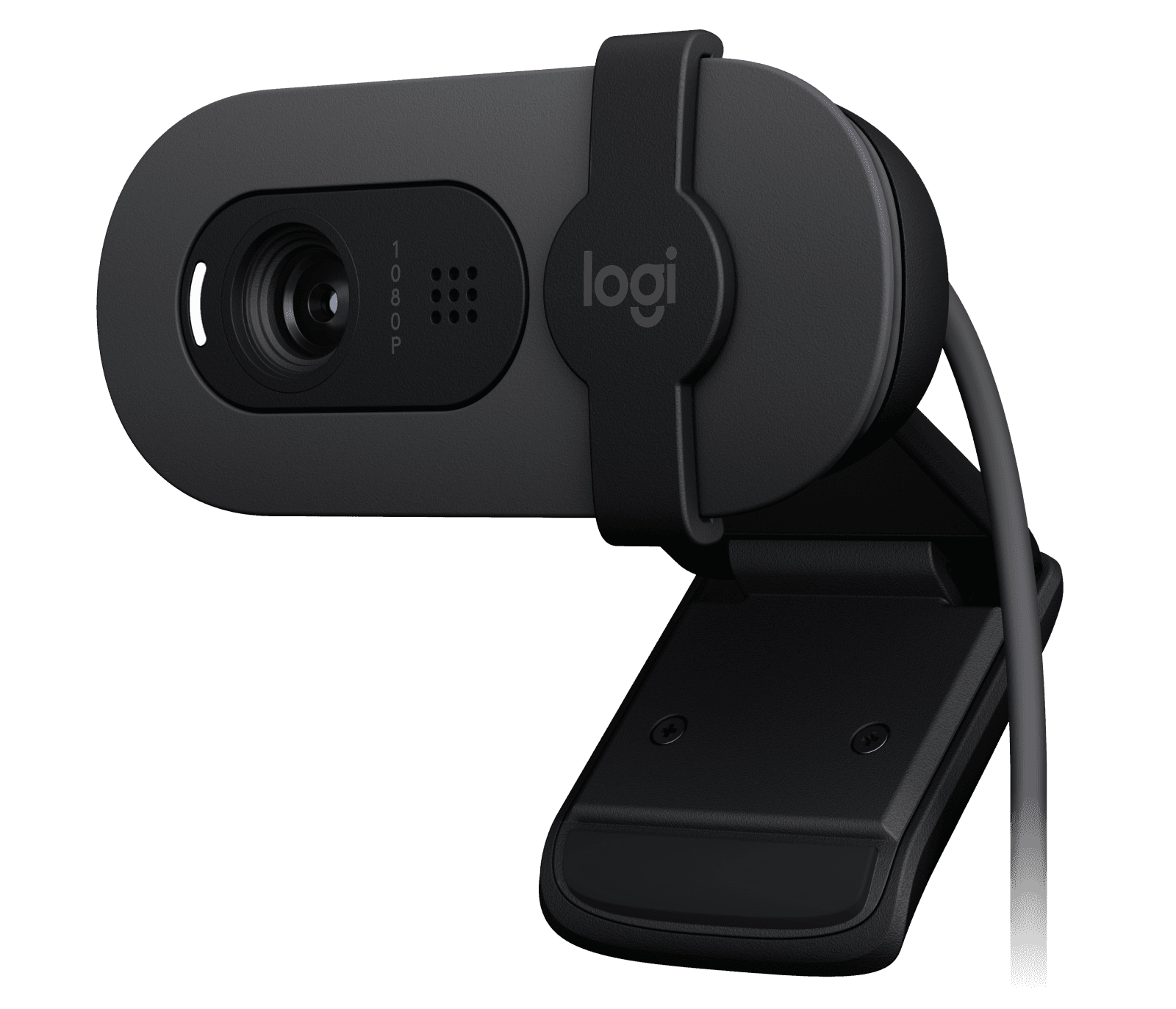 Cámara Logitech Brio 100 Graphite FHD 1080P USB garantía 12 Meses