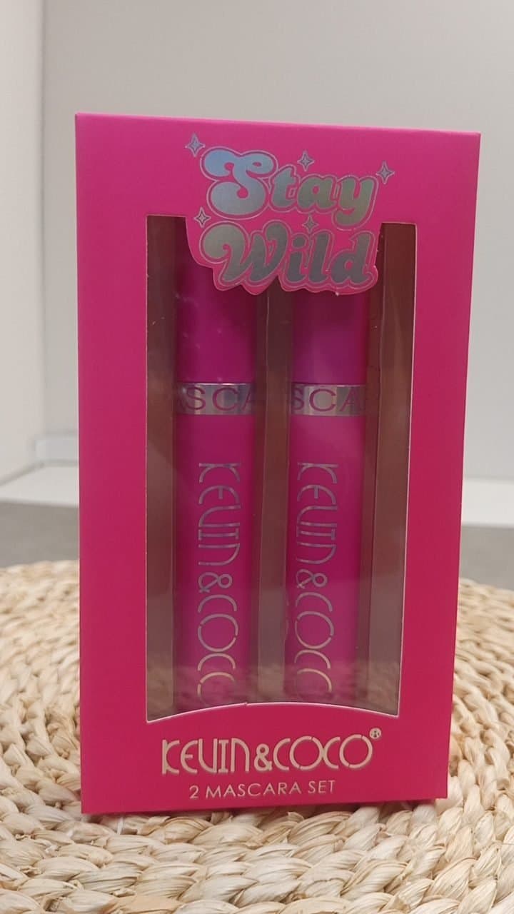 Set de Pestañinas Stay Wild – KEVIN & COCO (2 Pcs)