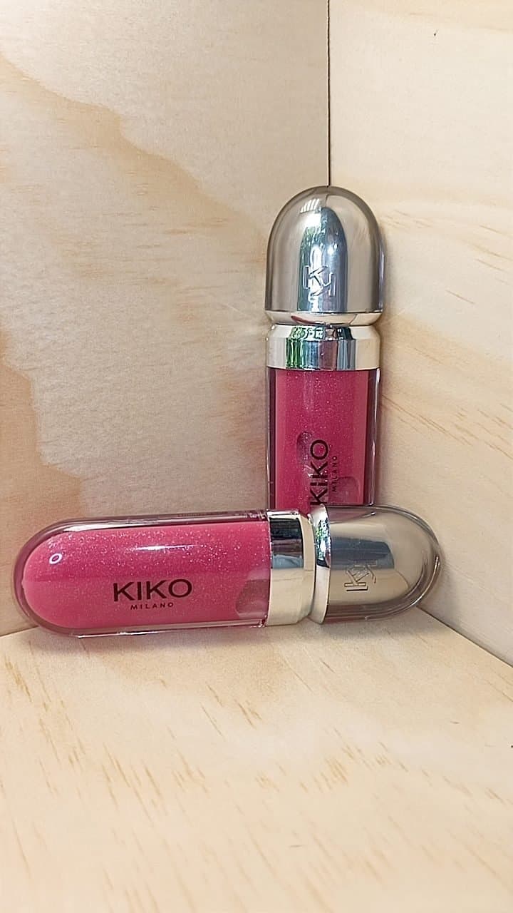 Brillo Labial KIKO Milano 3D Hydra Lipgloss – Tono Rosa Sparkle