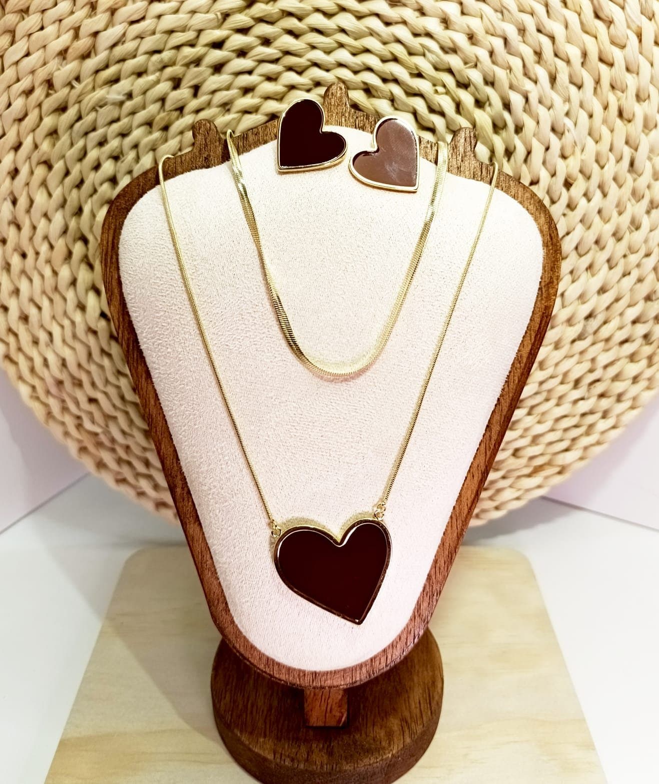 Set Doble Chocolate Heart