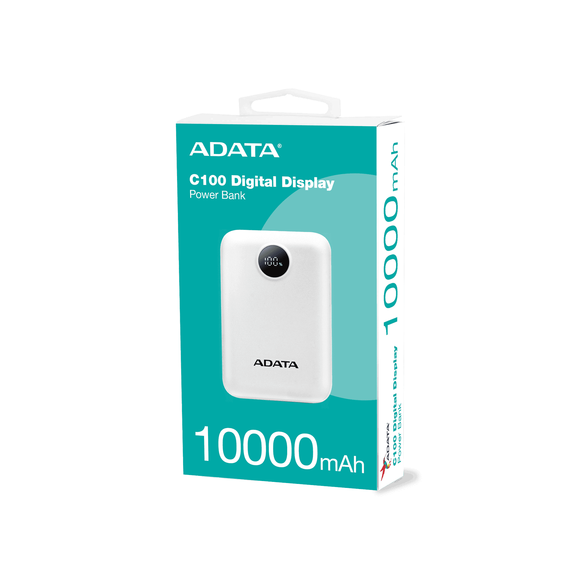 Power Bank Adata C100 Digital 10,000 mAh Blanca