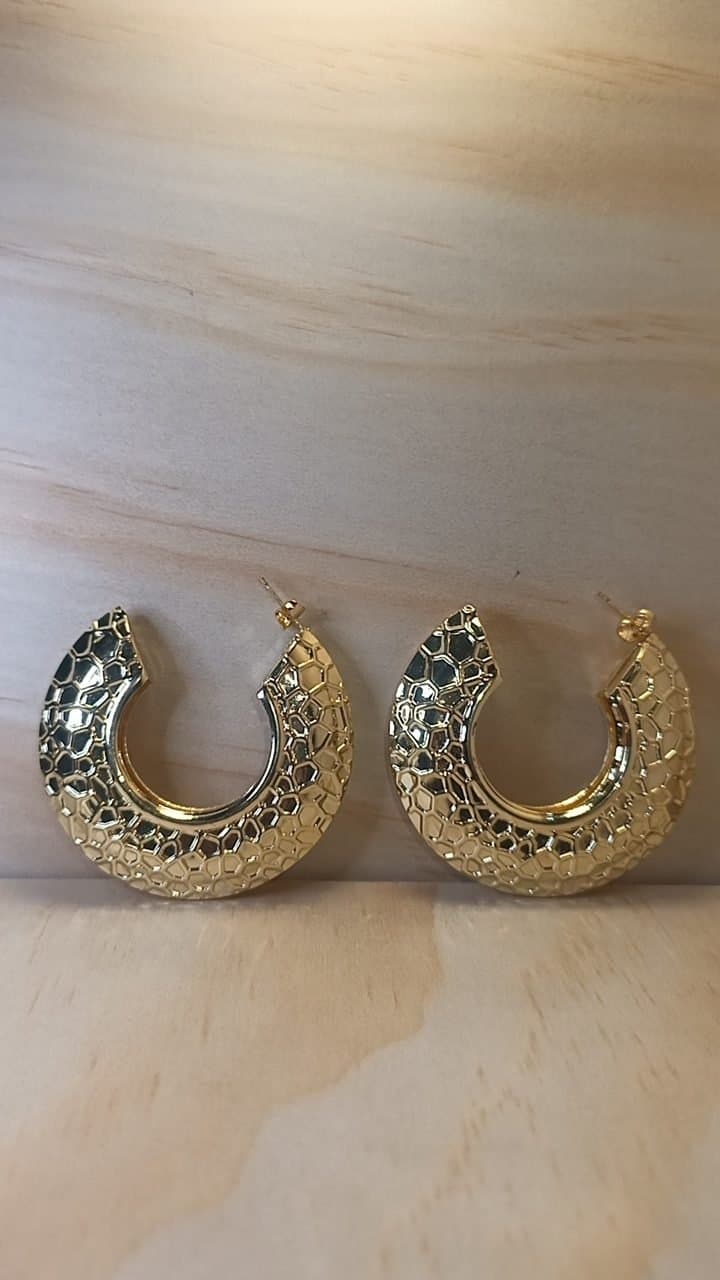 Candongas Serpent Glam Chunky