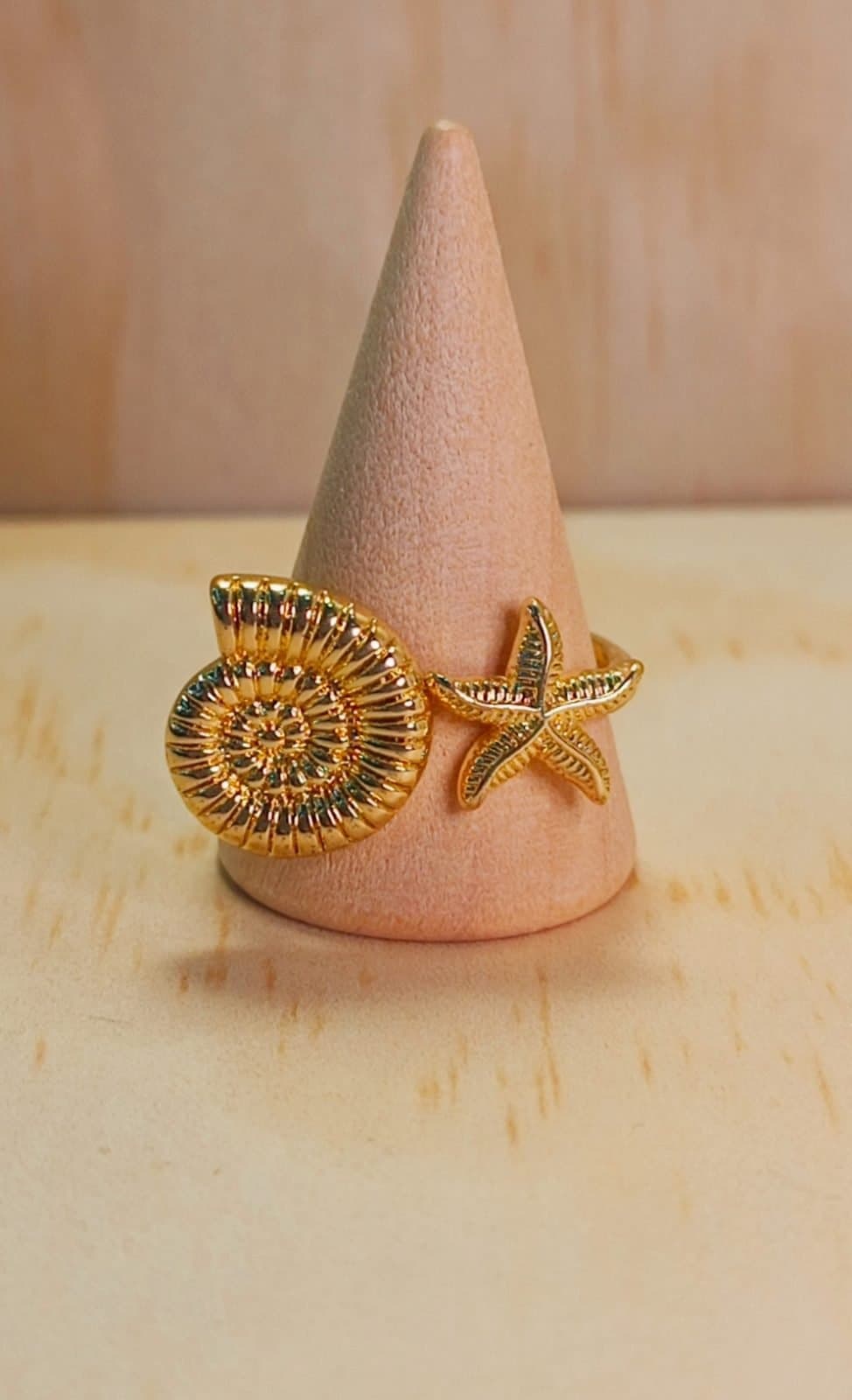 Anillo Marino Nautilus & Estrella