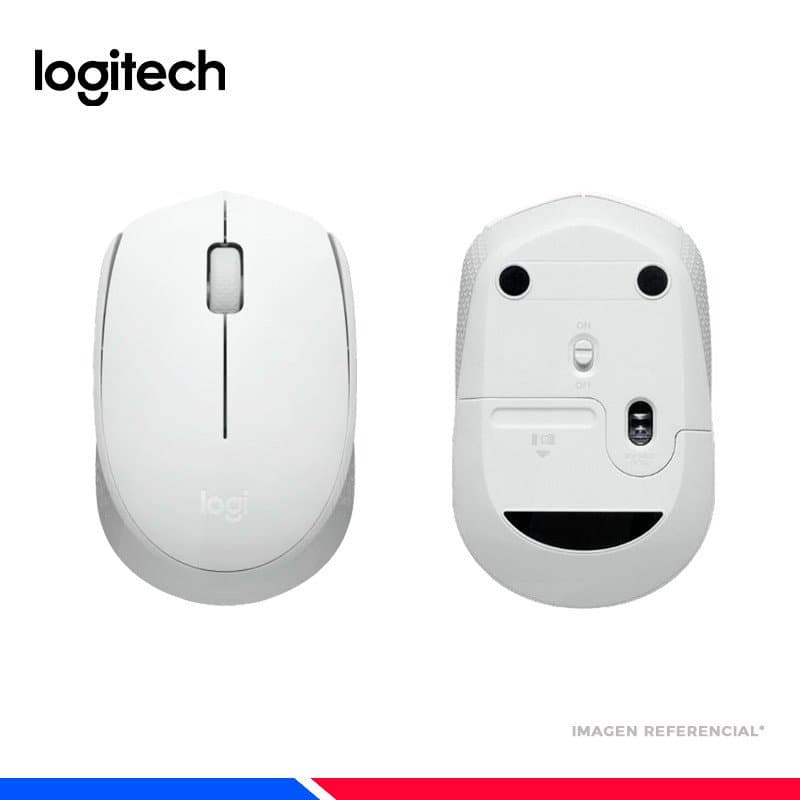 Mouse Logitech M170 Inalámbrico Blanco