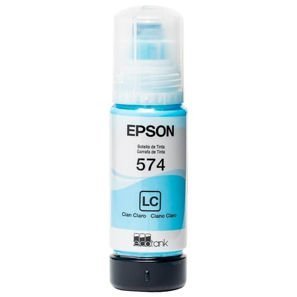 Botella de Tinta Epson T574 Ligth Cian 70 ML