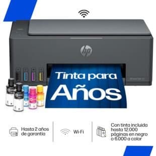 Impresora HP multifuncional Tank 581