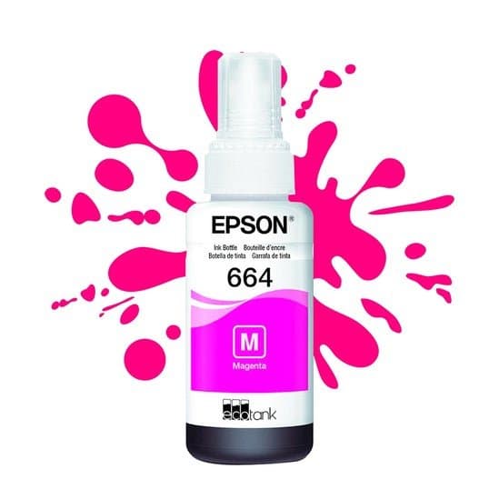 Botella de Tinta Epson 664 Magenta 70 ML
