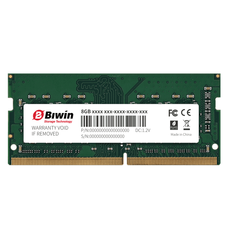 Memoria DDR4 16GB portátil Biwin